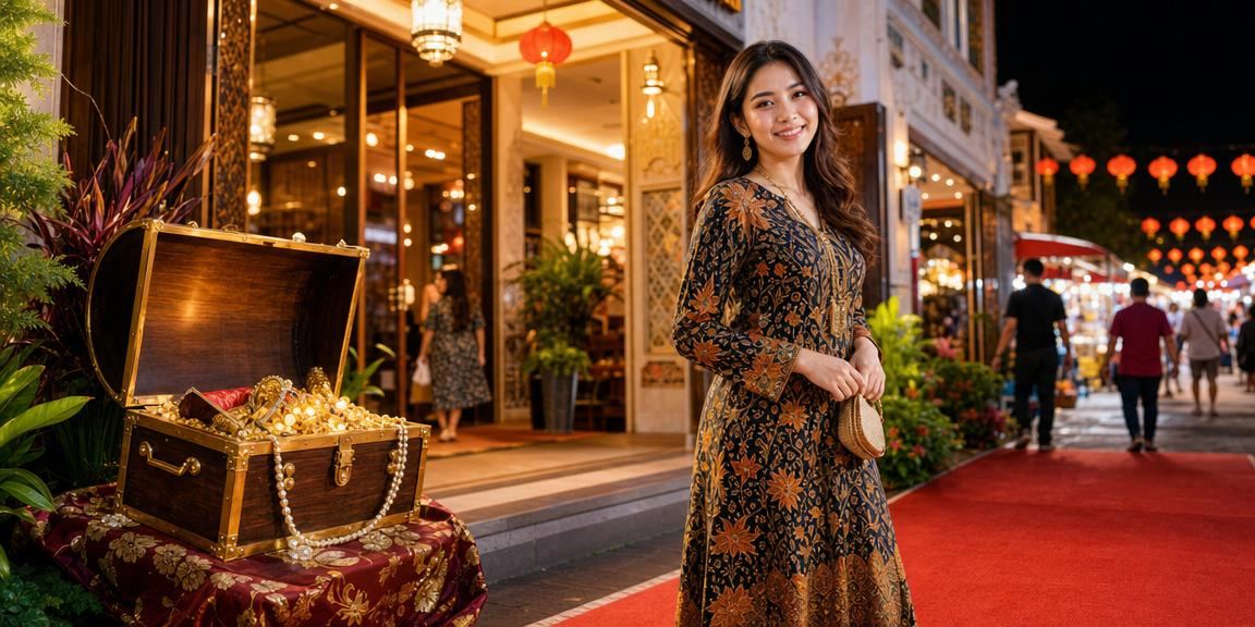 Pemain Melaka dengan motif batik membuat transaksi taruhan bola sepak